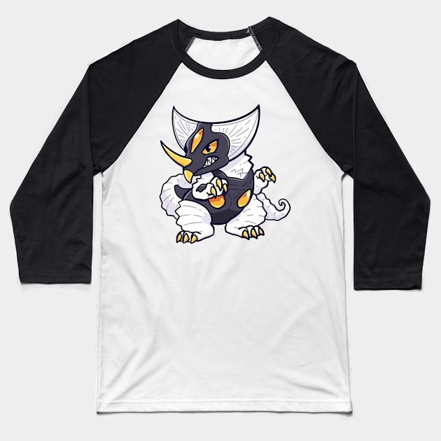 Zetton Gomora Baseball T-Shirt by ziodynes098